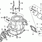 CR80R Головка цилиндра