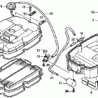 VFR800FI Воздухозаборник
