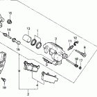 XR650L Задний суппорт тормозной