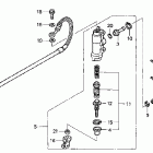 CR250R Задний тормозной цилидр