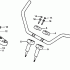 VT1100T Руль и панель переднего номера