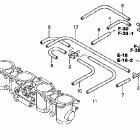 CBR900RR Throttle body (tubing)