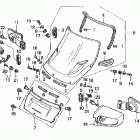 ST1100A Ветровое стекло