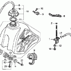 XR80R Fuel tank 98-00