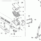 GL1500A Тормозной цилиндр
