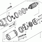 GL1500CF Стартер электрический