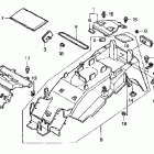 VFR800FI Заднее крыло