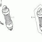 CMX250C Задний амортизатор
