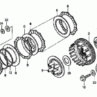 VT750CD Сцепление