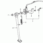 XR650L Подножка