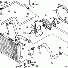 CBR1100XX Радиатор