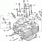 XR600R Головка цилиндра