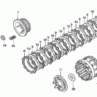 ST1100A Сцепление