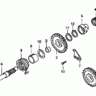 CR80R Кик стартер
