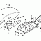 VF750C Заднее крыло