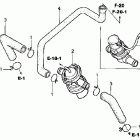 CBR1100XX Воздушный клапан всасывания