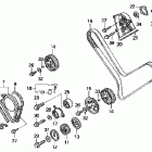 ST1100A Front cover @ timing belt