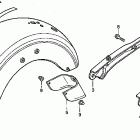 VT1100T Заднее крыло