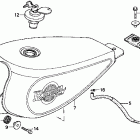 CMX250C Топливный бак
