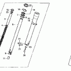 VT600CD Передняя вилка