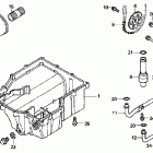 CBR1100XX Масляный насос