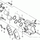 CB750 Передний тормозной суппорт