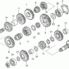 GL1500CF Трансмиссия
