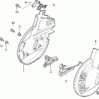 GL1500A Front wheel cover