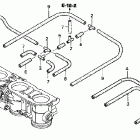 CBR1100XX Throttle body (tubing) 99-00
