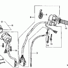 ST1100A Рулевые переключатели и троса