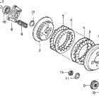 XR100R Сцепление