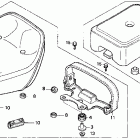 CMX250C Сидение