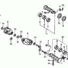 VT600CD Подножки