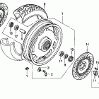 GL1500C Переднее колесо