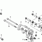 VFR800FI Задний амортизатор