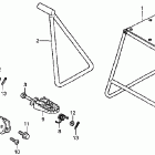 CR250R Подножки