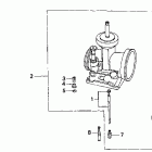 CR500R Ремкомплект карбюратора