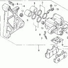 GL1500A Задний суппорт тормозной