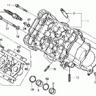 VFR800FI Головка цилиндра передняя