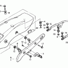 VT600CD Заднее крыло