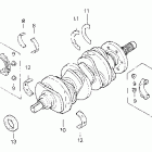 GL1500A Коленвал