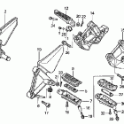 CBR1100XX Подножки