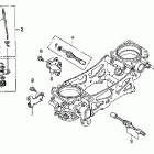 RVT1000R Throttle body (component parts) ('00-01)