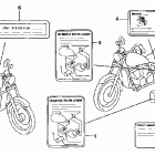 VT1100C Лейбл предостережения