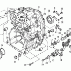 GL1500A Задний кожух картера