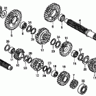 VT750CD Трансмиссия