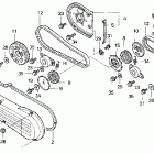 GL1500CF Front cover @ timing belt