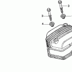 XR100R Крышка головки цилиндров