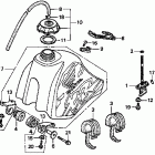 XR100R Fuel tank 98-00