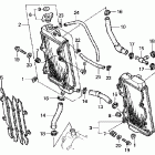 CR250R Радиатор
